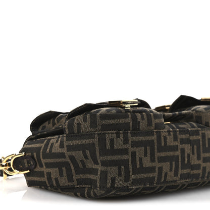 Fabric Jacquard FF 1974 Multipocket Baguette Tobacco Moro