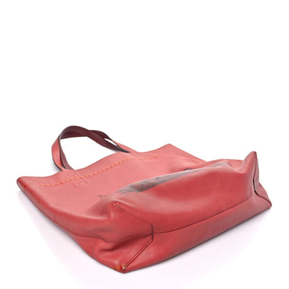 Veau Sikkim Horse Print Double Sens 36 Reversible Tote