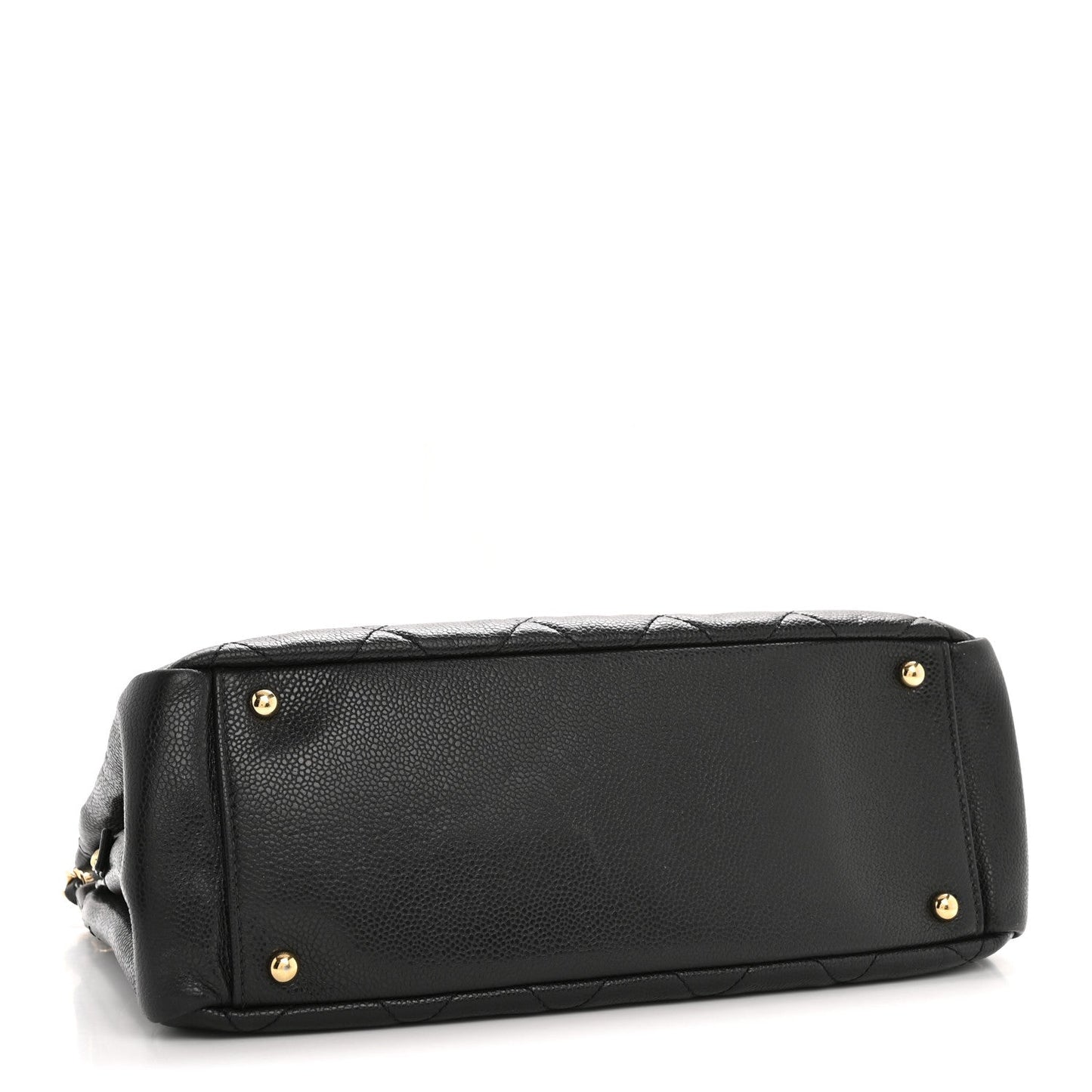 Caviar Quilted CC Timeless Soft Tote Black