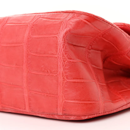 Alligator Jumbo Double Flap Red