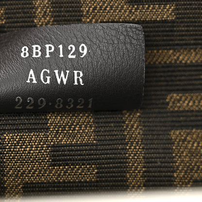 Shiny Nappa Snakeskin Small Fendi First Anthracite Asfalto