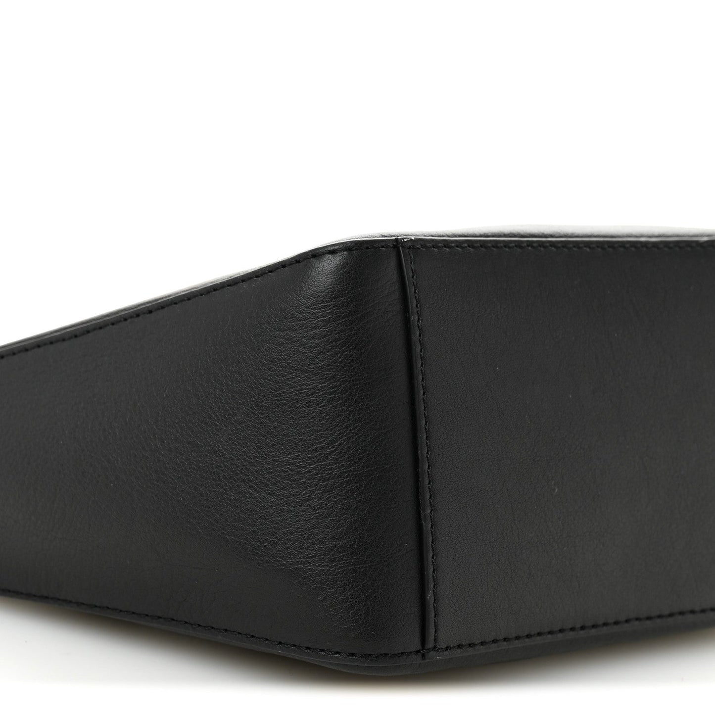 Calfskin Mini Hammock Hobo Black