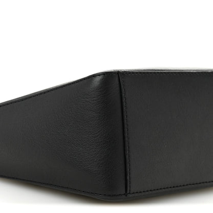 Calfskin Mini Hammock Hobo Black