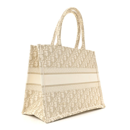 Oblique Medium Book Tote Gold Multicolor