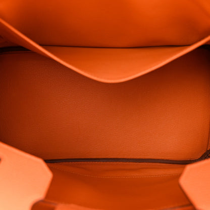 Togo Birkin 35 Orange