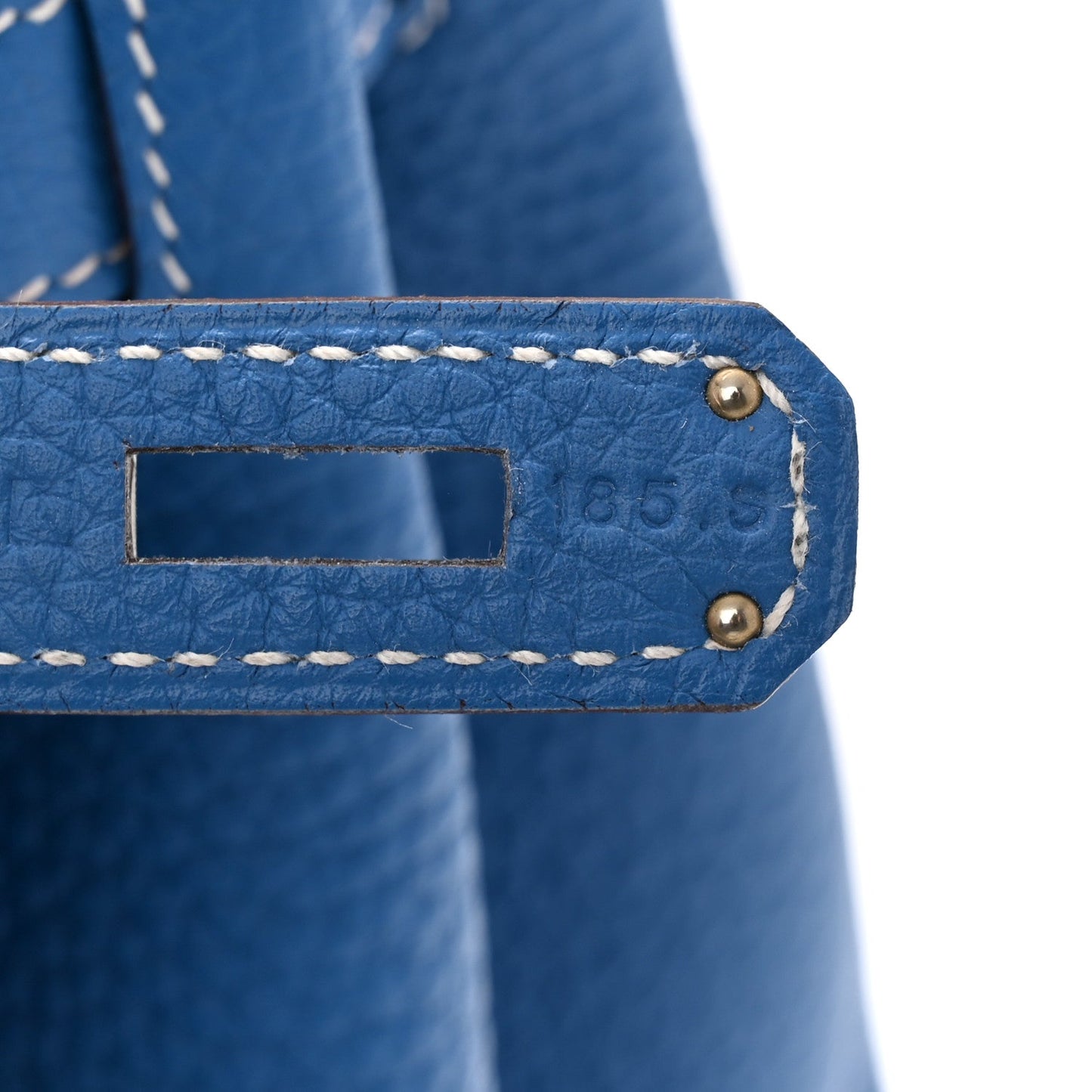 Togo Horseshoe Birkin 35 Mykonos Iris