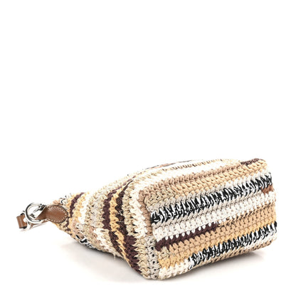 Fabric Crochet Mini Spirit Bag Naturale Multicolor