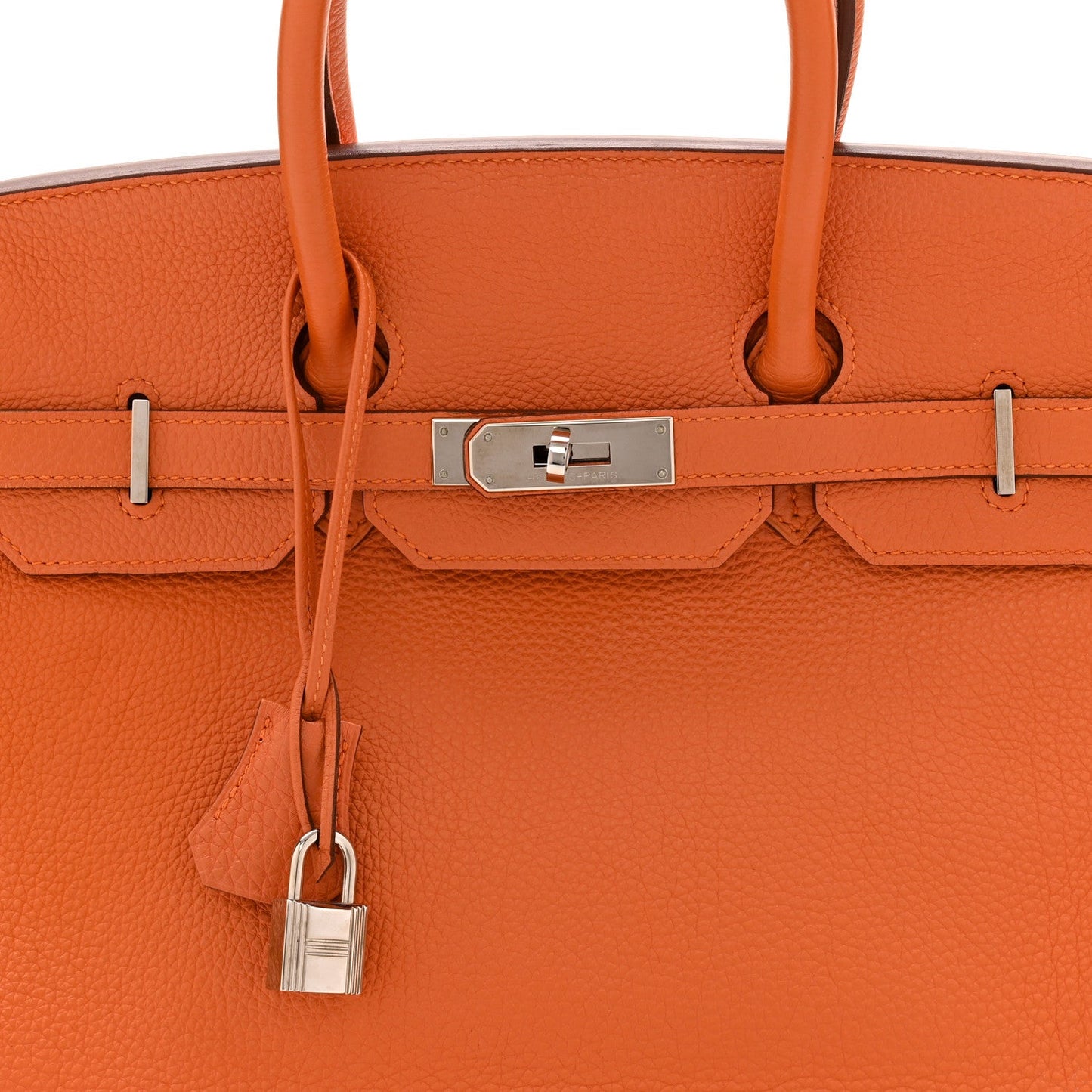 Togo Birkin 35 Orange