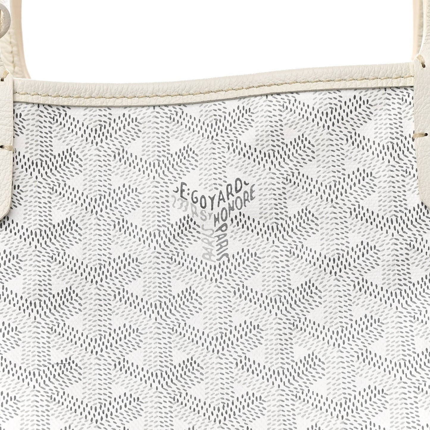 Goyardine Saint Louis PM White