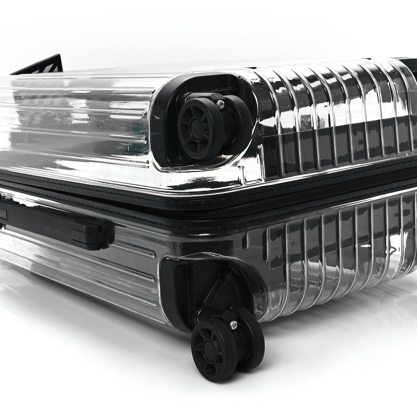 X RIMOWA Polycarbonate Luggage Transparent