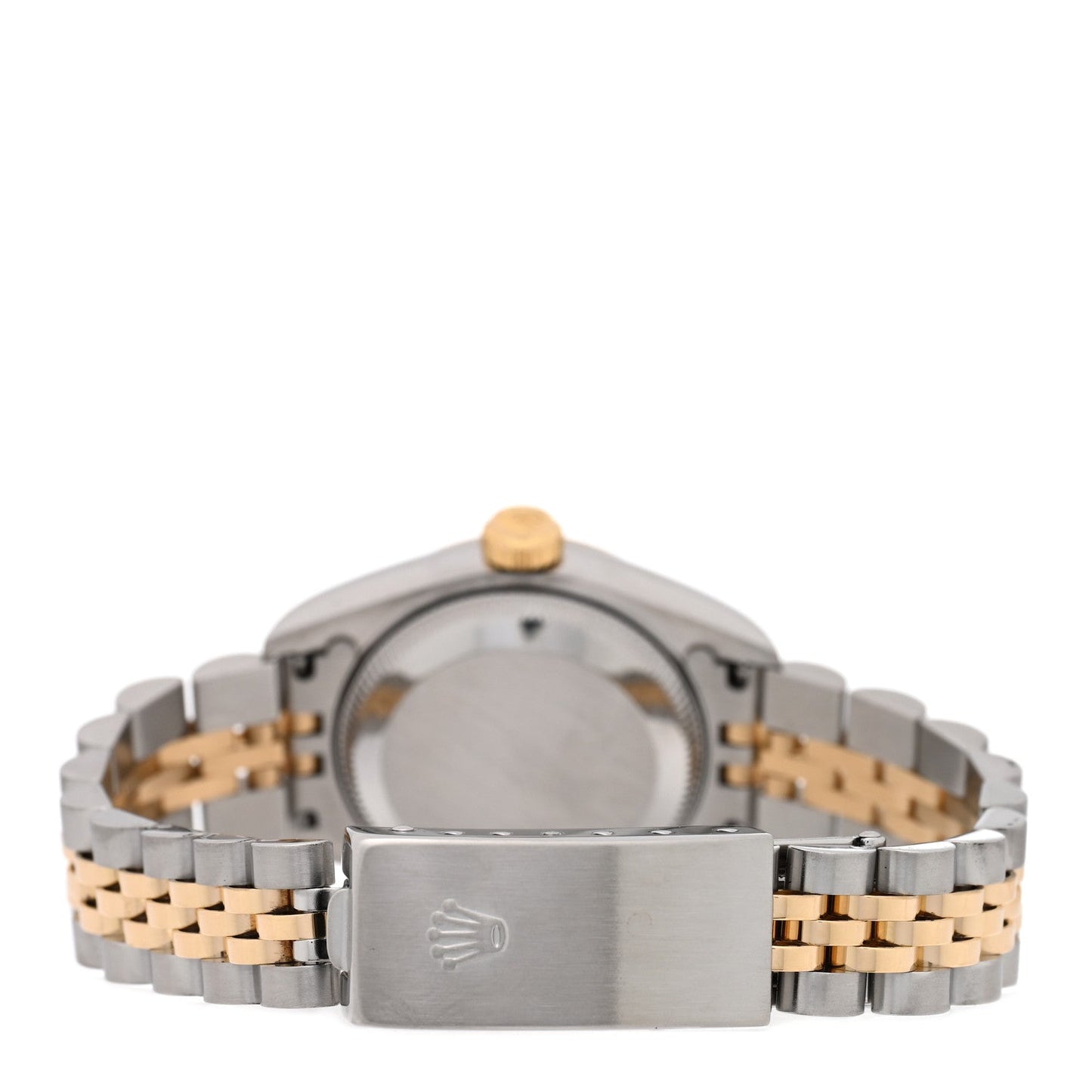 Stainless Steel 18K Yellow Gold Oyster Perpetual Datejust Watch Silver Roman 69173
