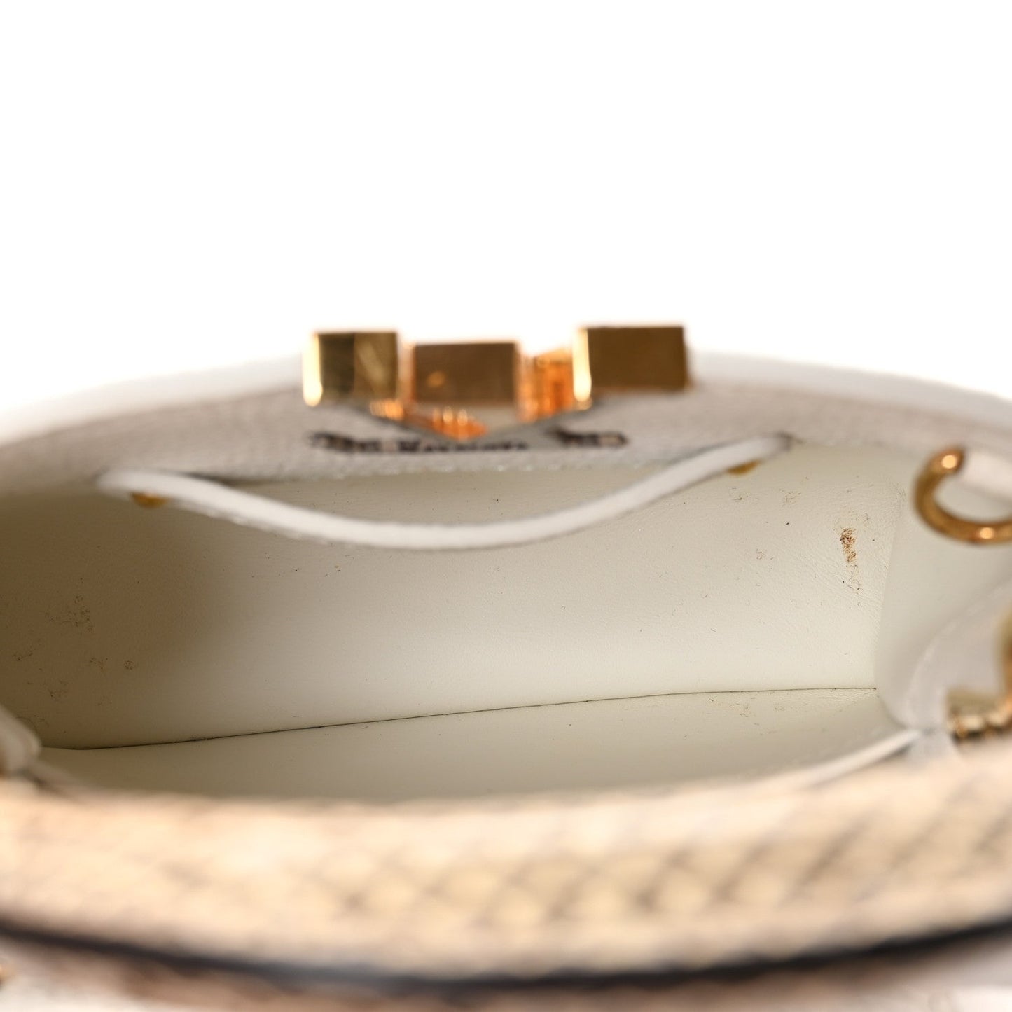 Taurillon Ayers Capucines Mini White Snow White