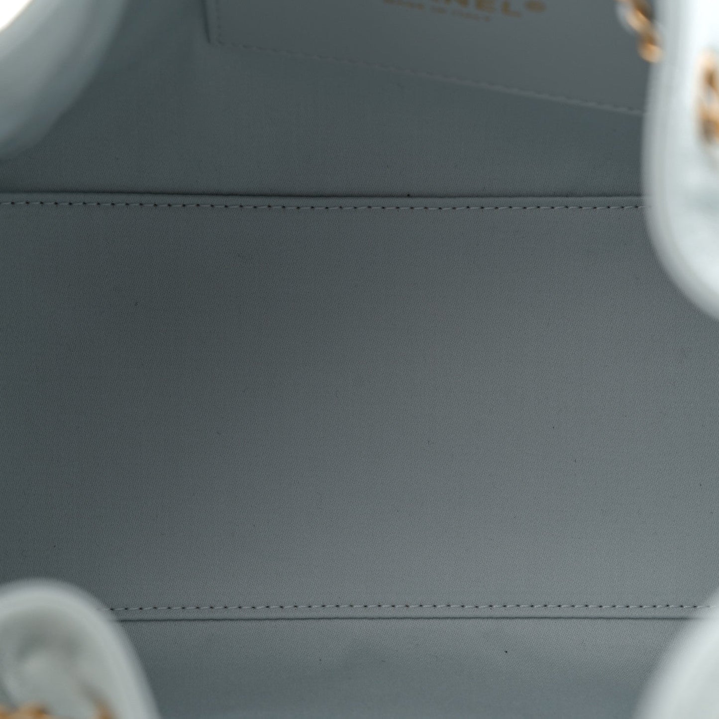 Caviar Quilted Small Chanel 25 Handbag Light Blue