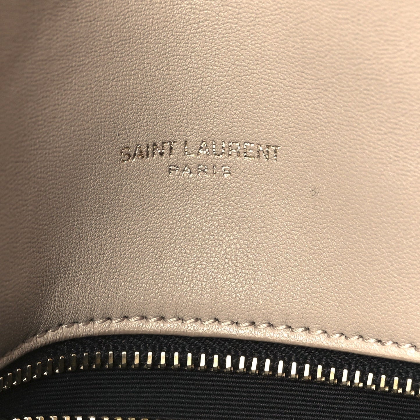 Lambskin Quilted Medium Loulou Puffer Monogram Chain Satchel Dark Beige