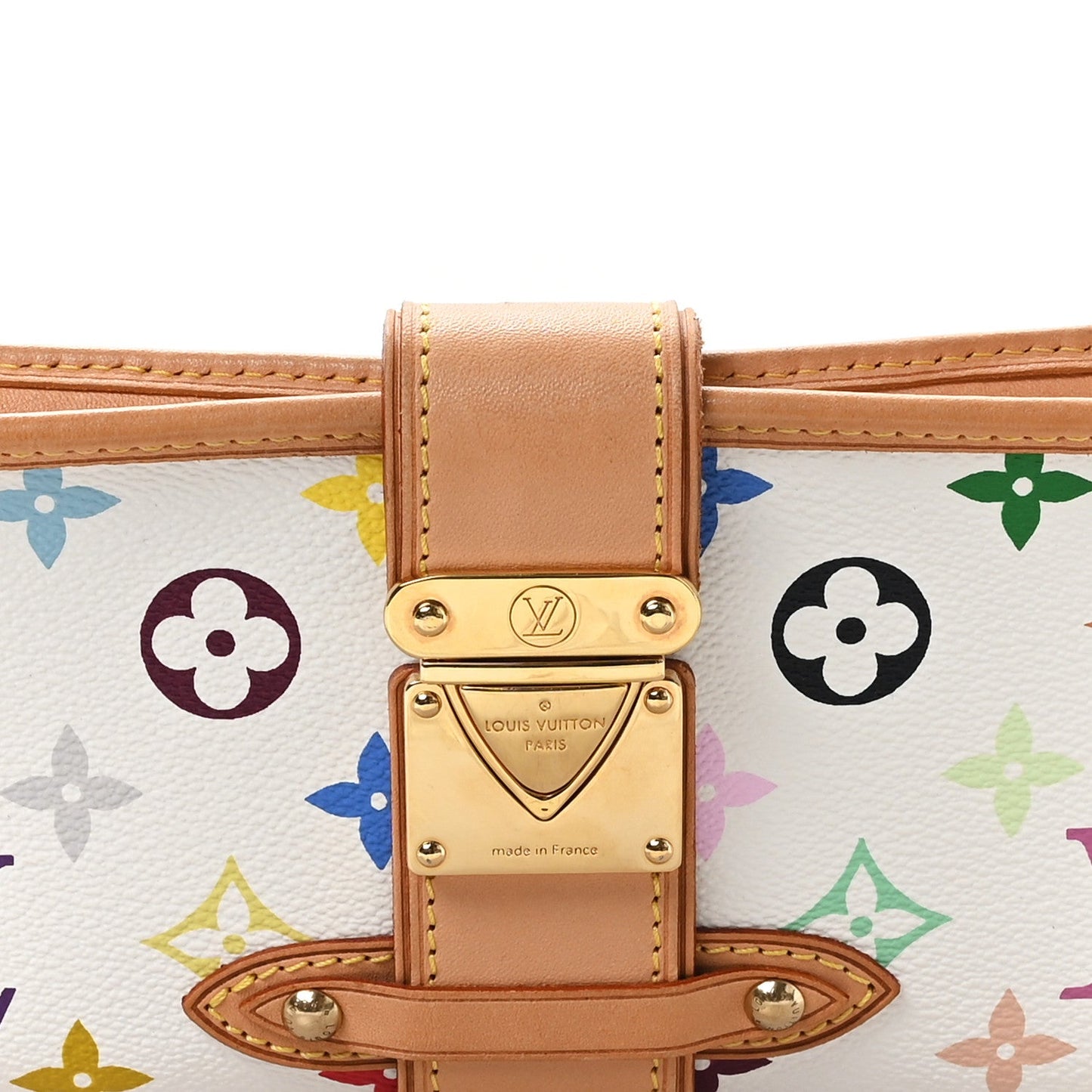Monogram Multicolor Shirley White
