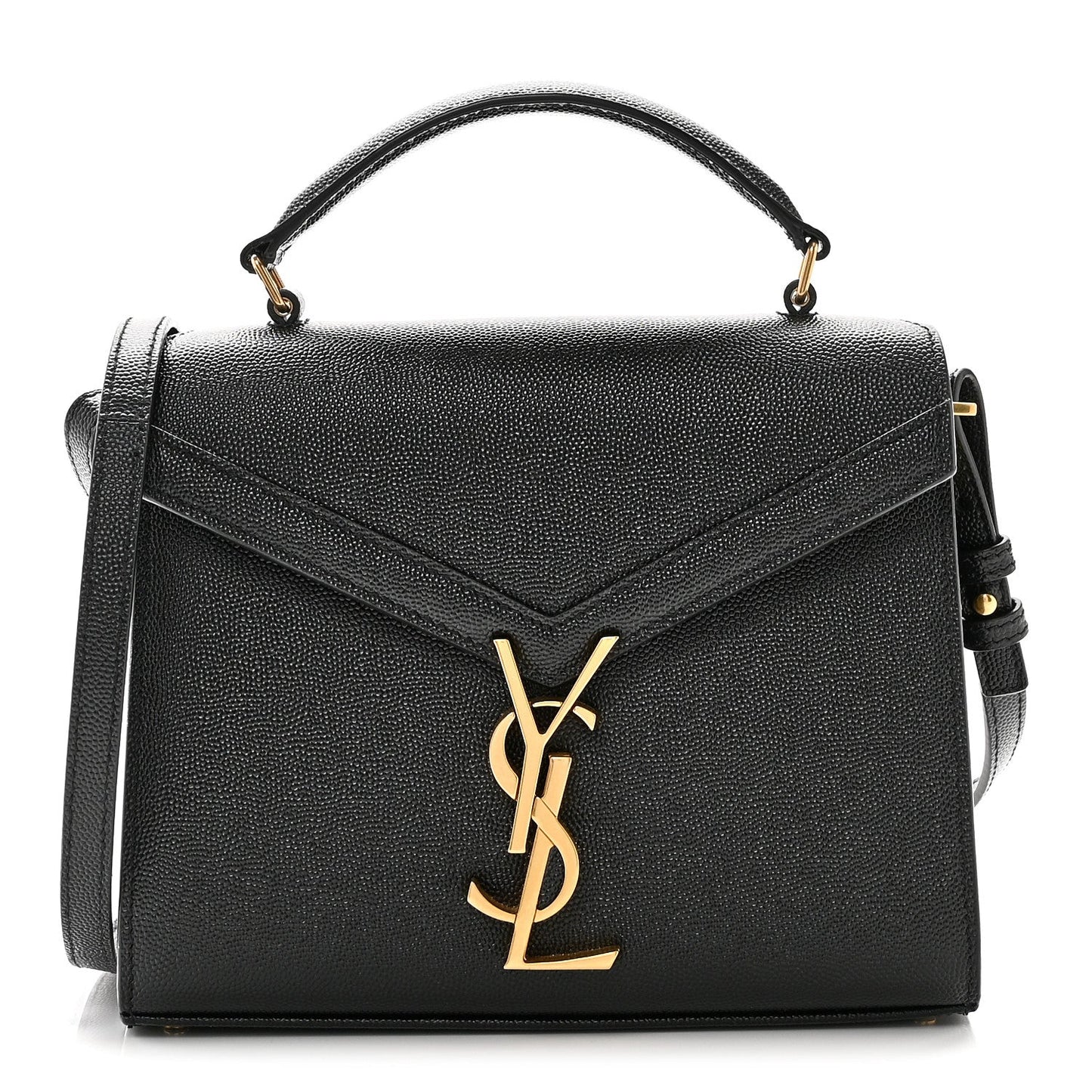 Grain De Poudre Mini Classic Monogram Cassandra Top Handle Black