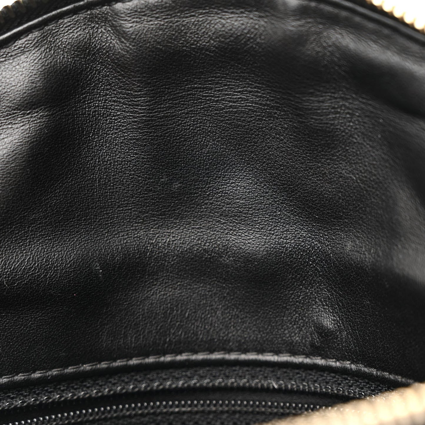 Caviar Quilted Filigree Waist Bag Black