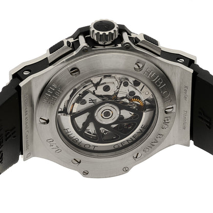 Stainless Steel Ceramic Rubber 44mm Big Bang Automatic Watch Black 301.SB.131.RX
