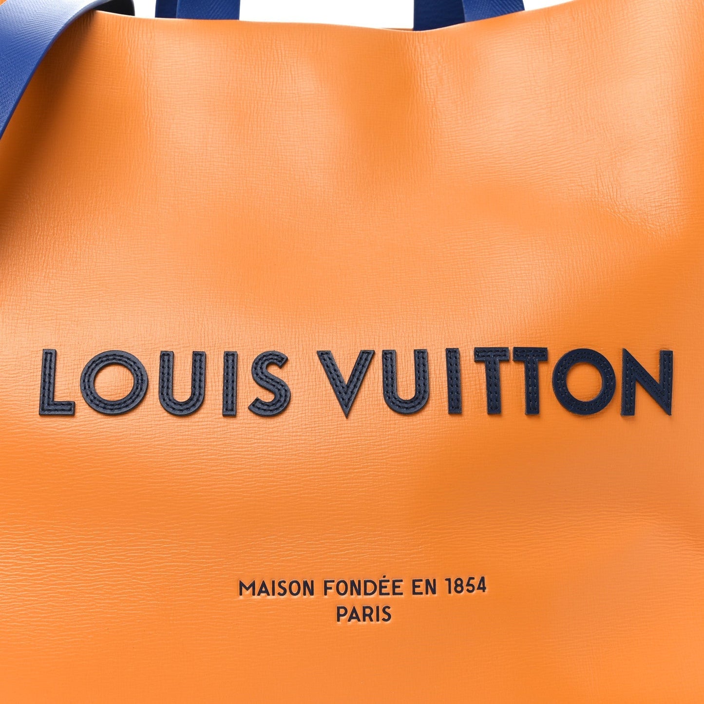 Cowhide Shopper Bag MM Safran