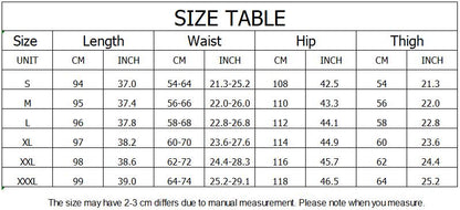 Hip Hop Women Pants Streetwear Leg Pants     S2510