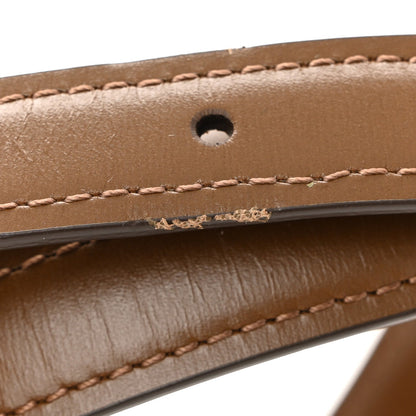 Smooth Calfskin Medium Classic Box Flap Bag Camel