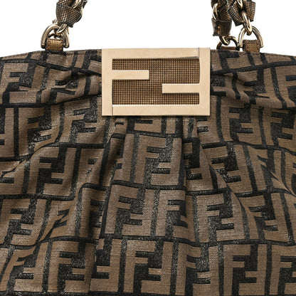Metallic Lurex Zucca Mia Tote Bronze