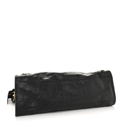 Agneau Classic Gold Hardware City Black