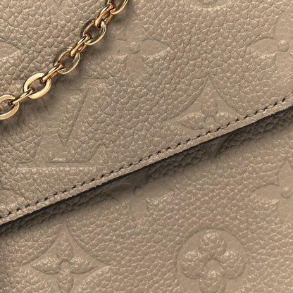 Empreinte Pochette Felicie Chain Wallet Tourterelle