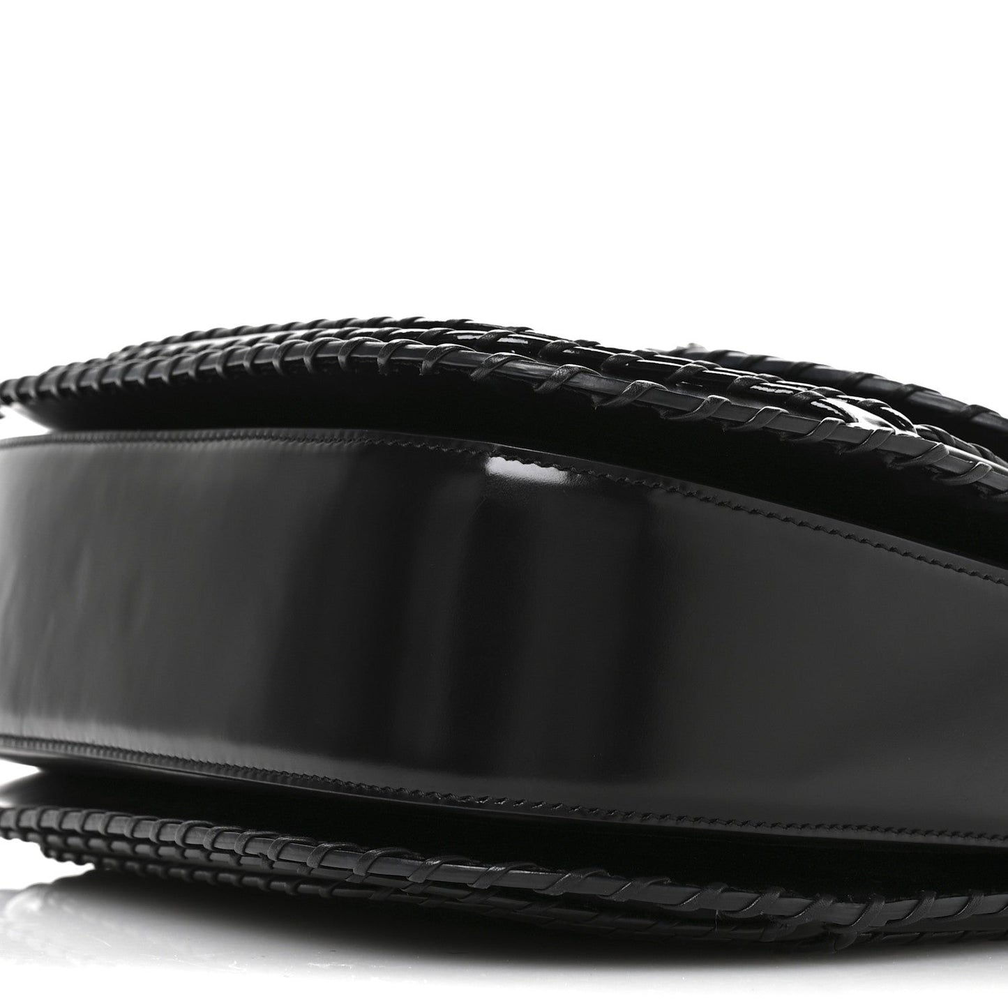 Pony Hair New Bamboo Medium Top Handle Bag Black