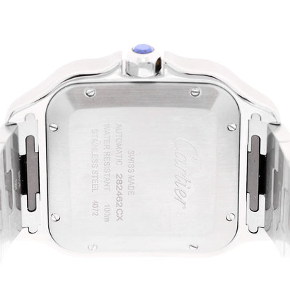 Stainless Steel 39.8mm Santos De Cartier Automatic Watch