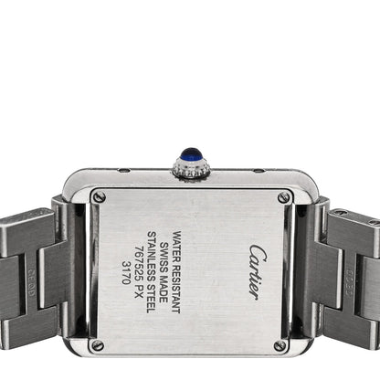 Stainless Steel 24mm Tank Solo Quartz Watch