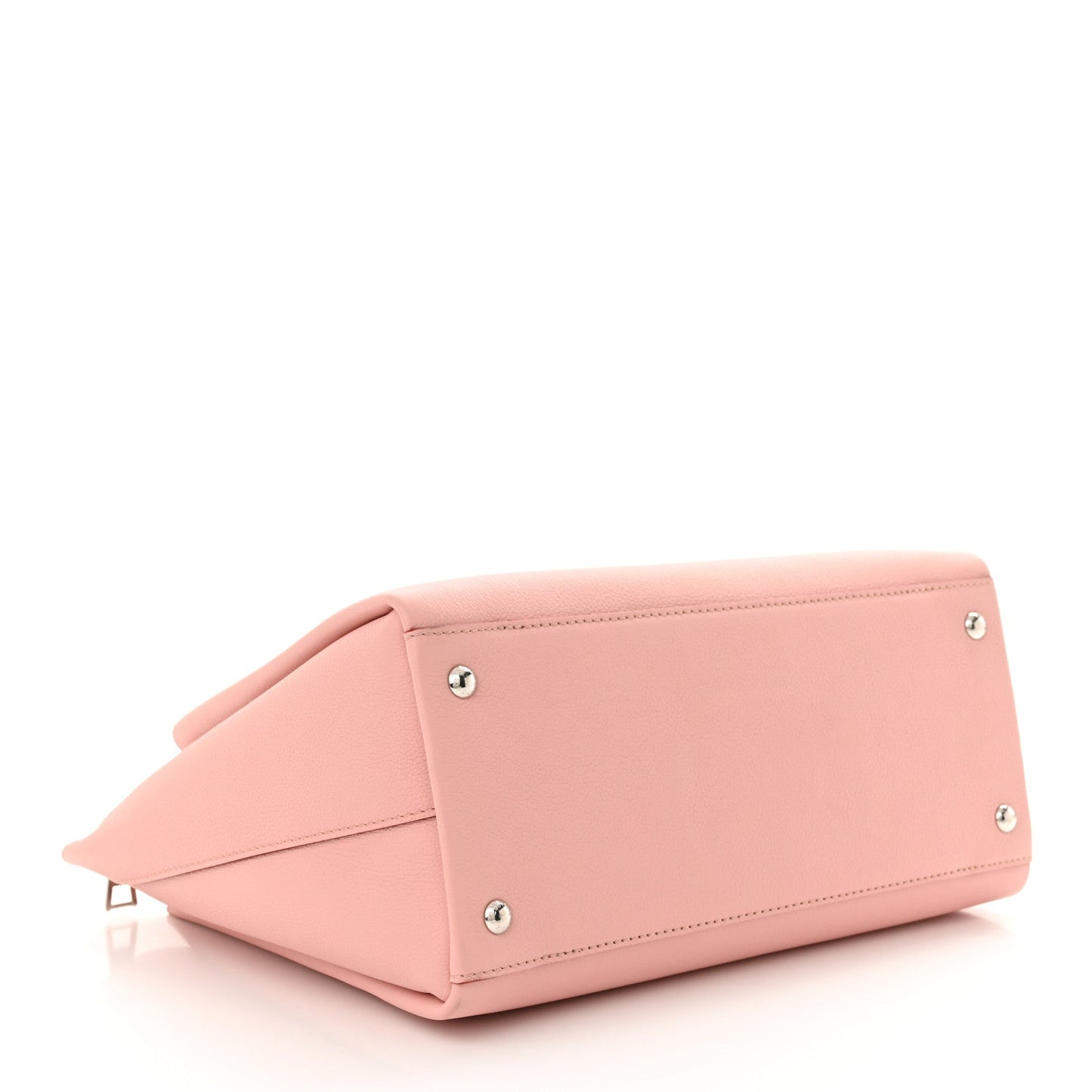 Calfskin Lockmeto Rose Poudre