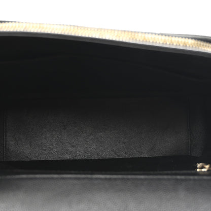 Caviar Quilted Medium Business Affinity Flap Black
