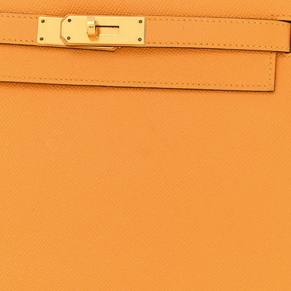 Epsom Horseshoe Kelly Sellier 28 Jaune D'or Etain
