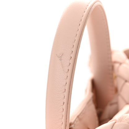 Nappa Intrecciato Medium Andiamo Shoulder Bag Lotus
