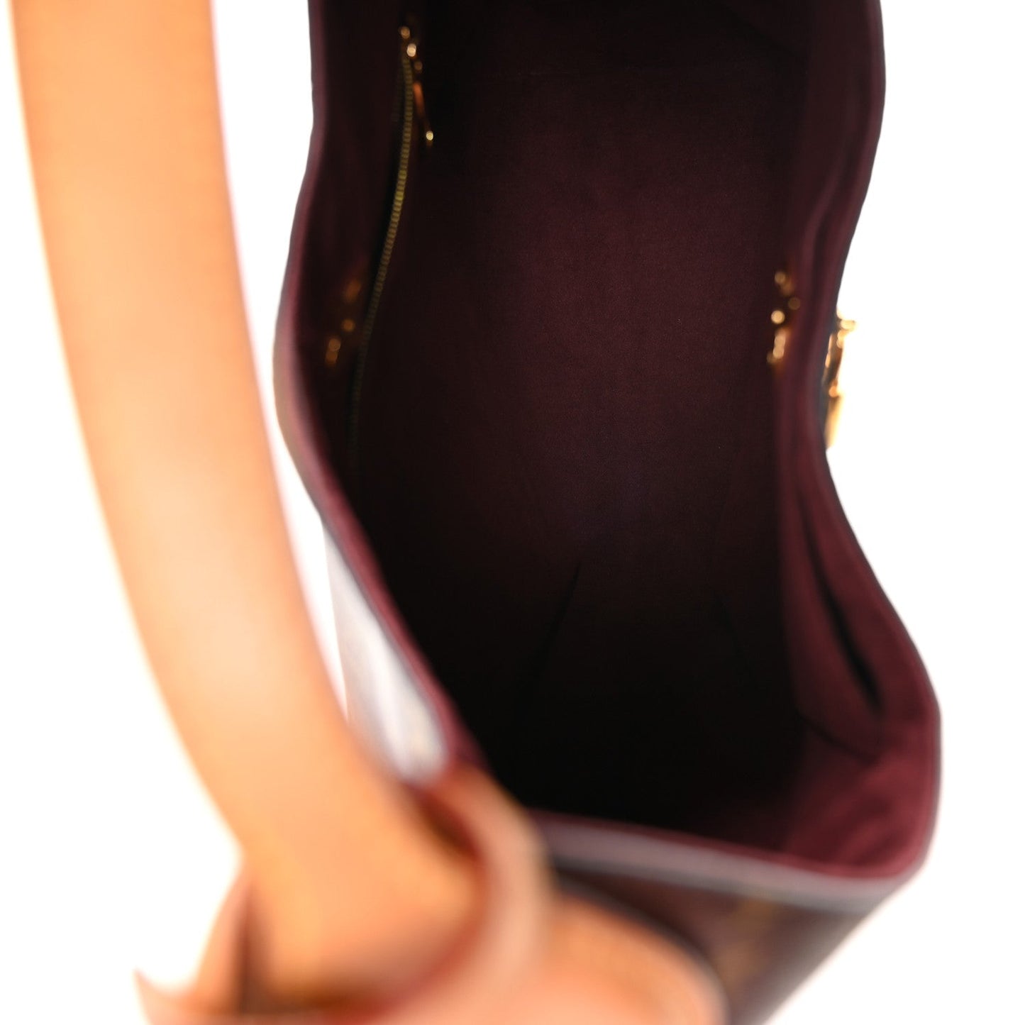 Monogram Flower Hobo Bordeaux