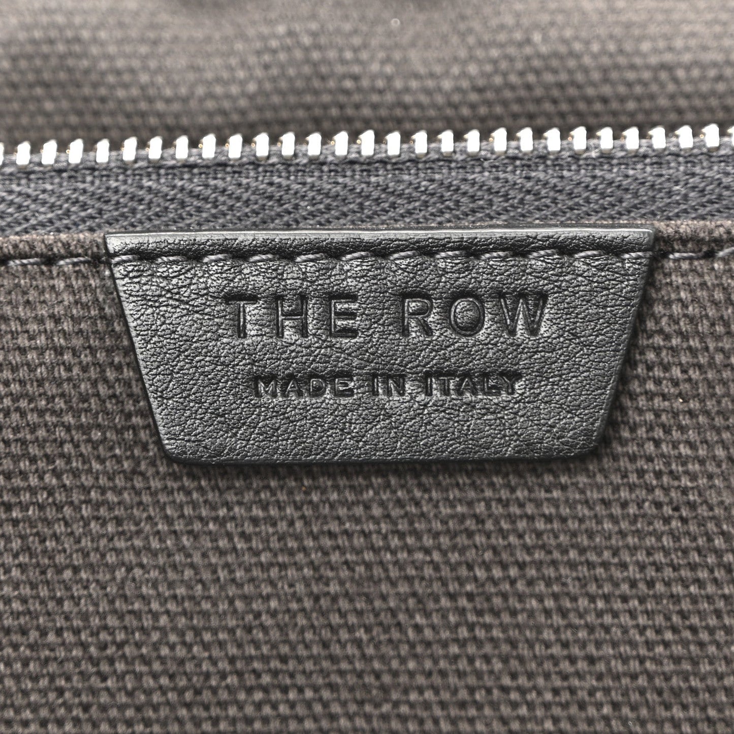 Cotton Twill East West Idaho Tote Dark Grey
