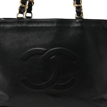 Lambskin CC Tote Black