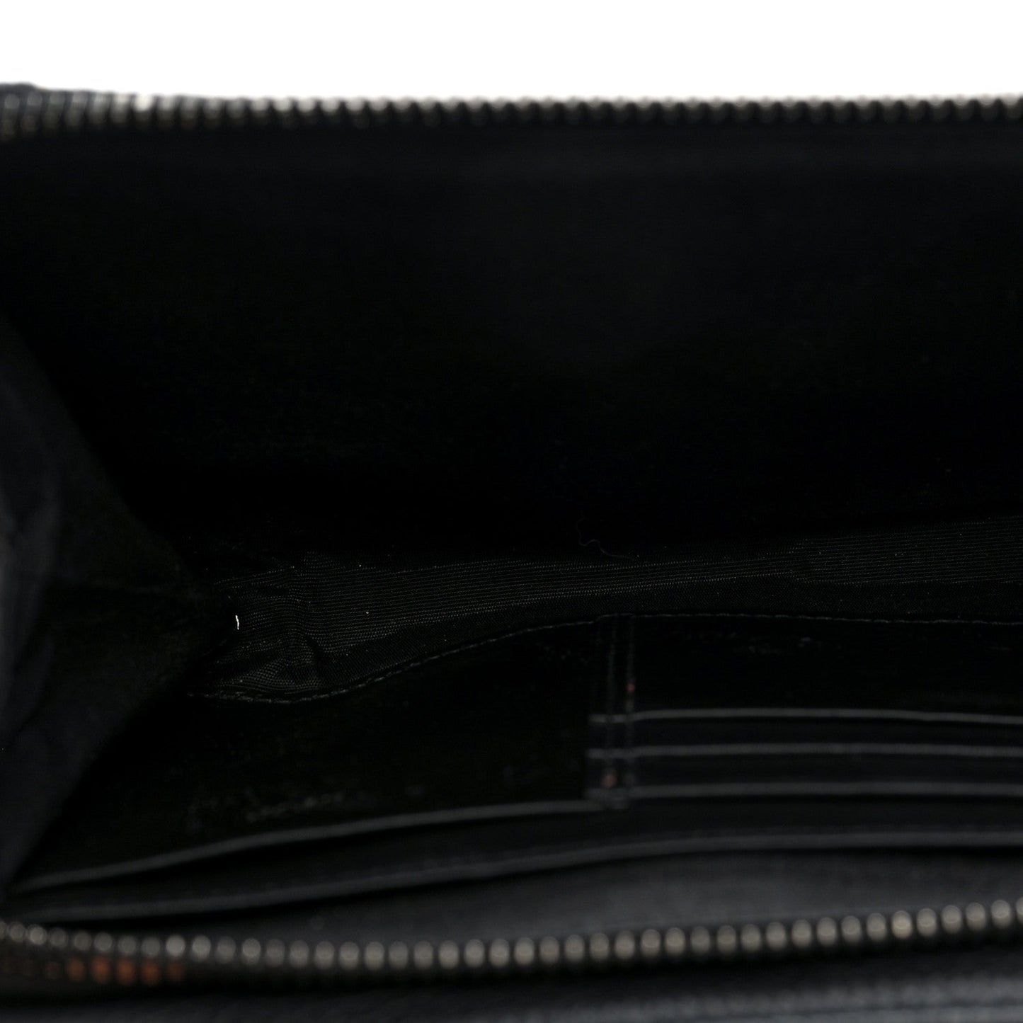 Oblique Pouch Beige Black