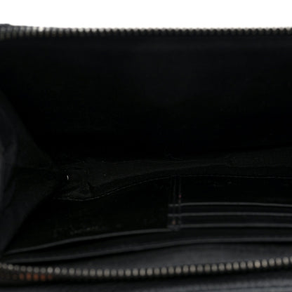 Oblique Pouch Beige Black