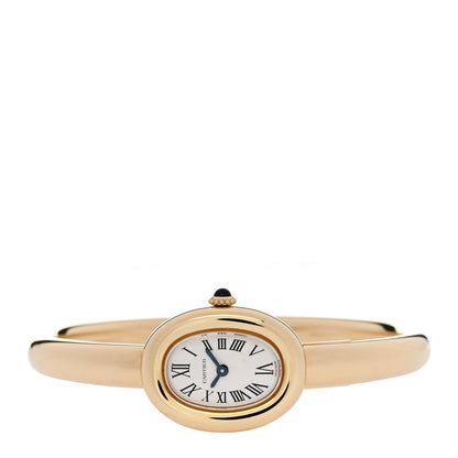 18K Yellow Gold 19mm Baignoire Quartz Watch