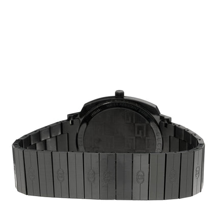 PVD Stainless Steel 38mm Grip Quartz Watch Black