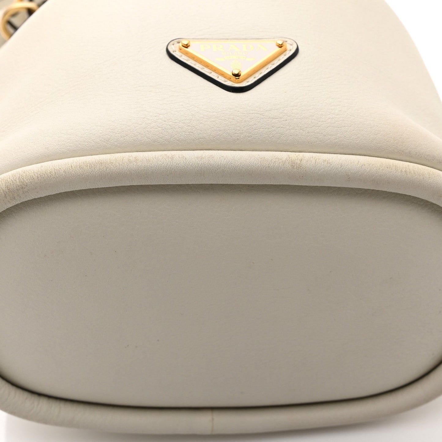 Nappa Mini Re-Edition 1978 Bucket Bag  White
