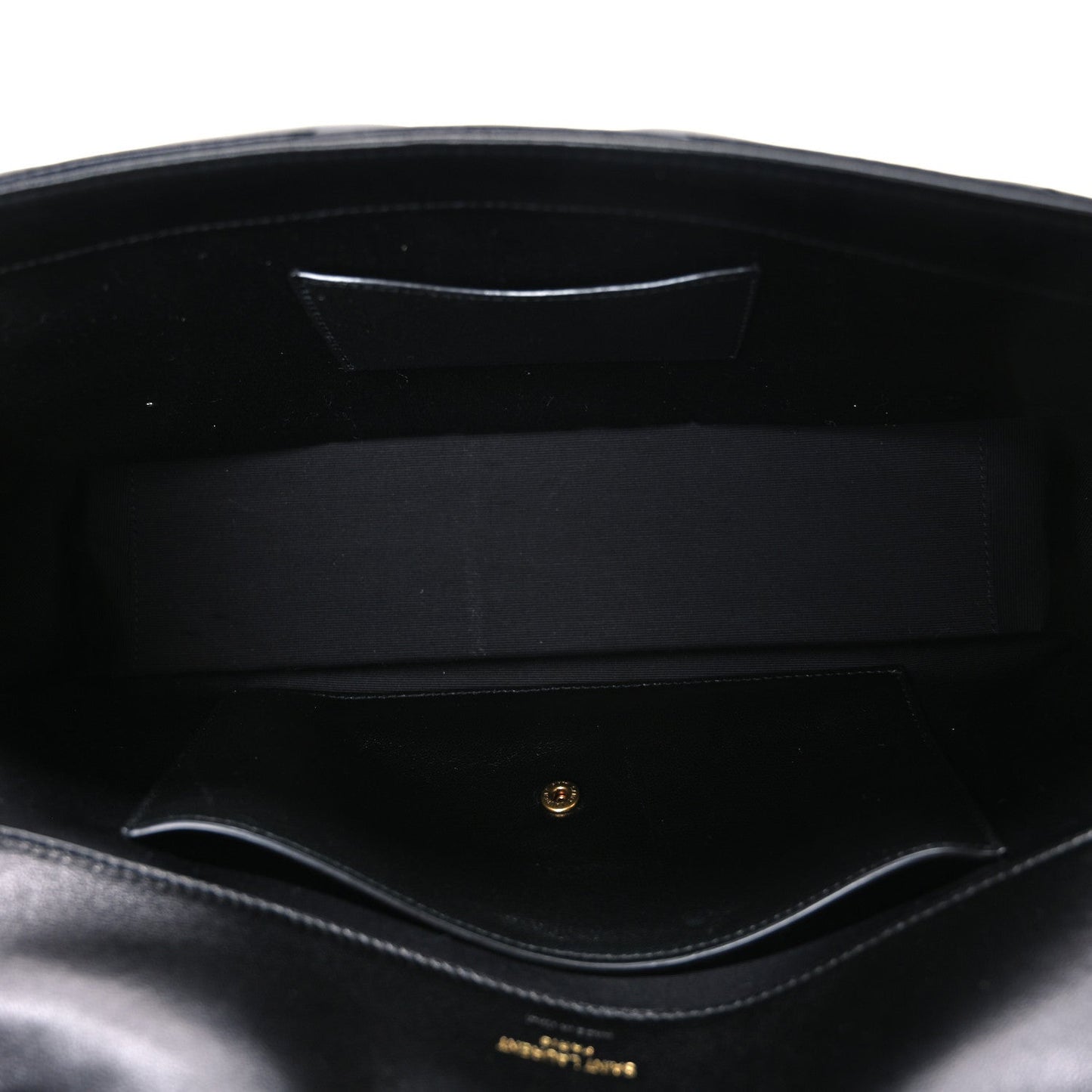 Lambskin Chevron Quilted Medium Loulou Black