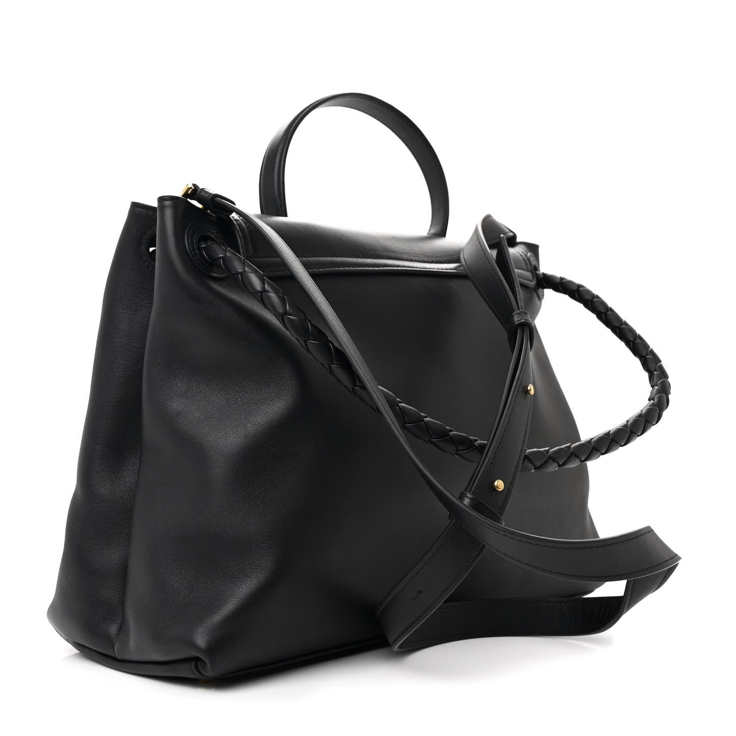 Silky Calfskin Medium Ciao Ciao Black