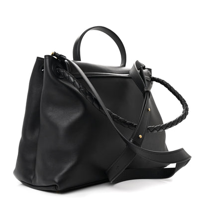 Silky Calfskin Medium Ciao Ciao Black