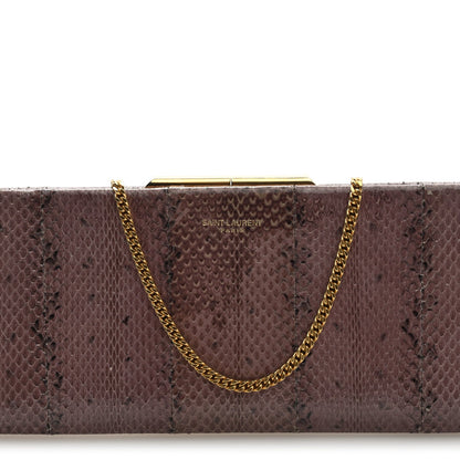 Lacquer Ayers Midnight Clutch  Rose Brown