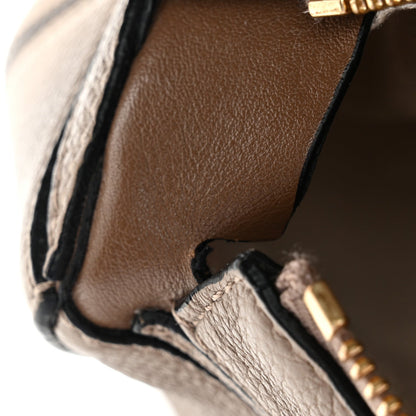 Grained Calfskin Small Puzzle Bag Sand Mink