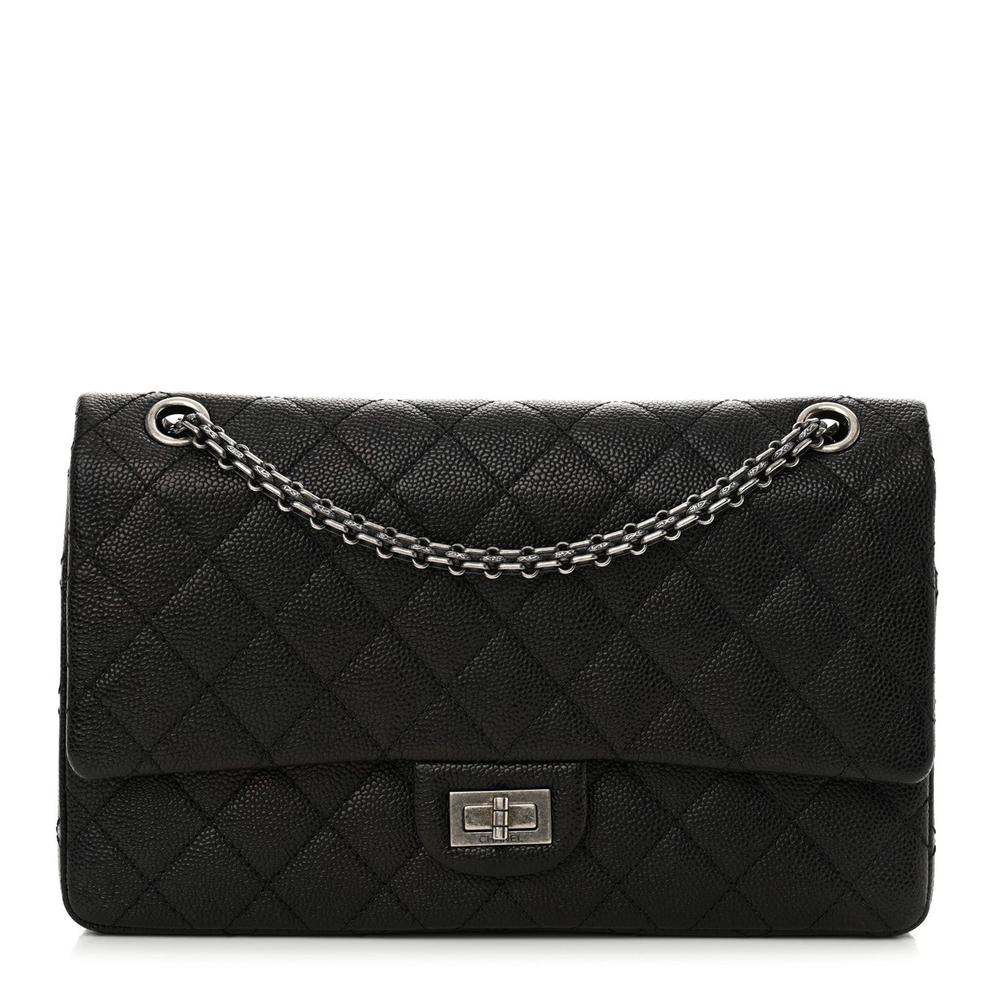 Caviar Quilted 2.55 Reissue 226 Flap Black
