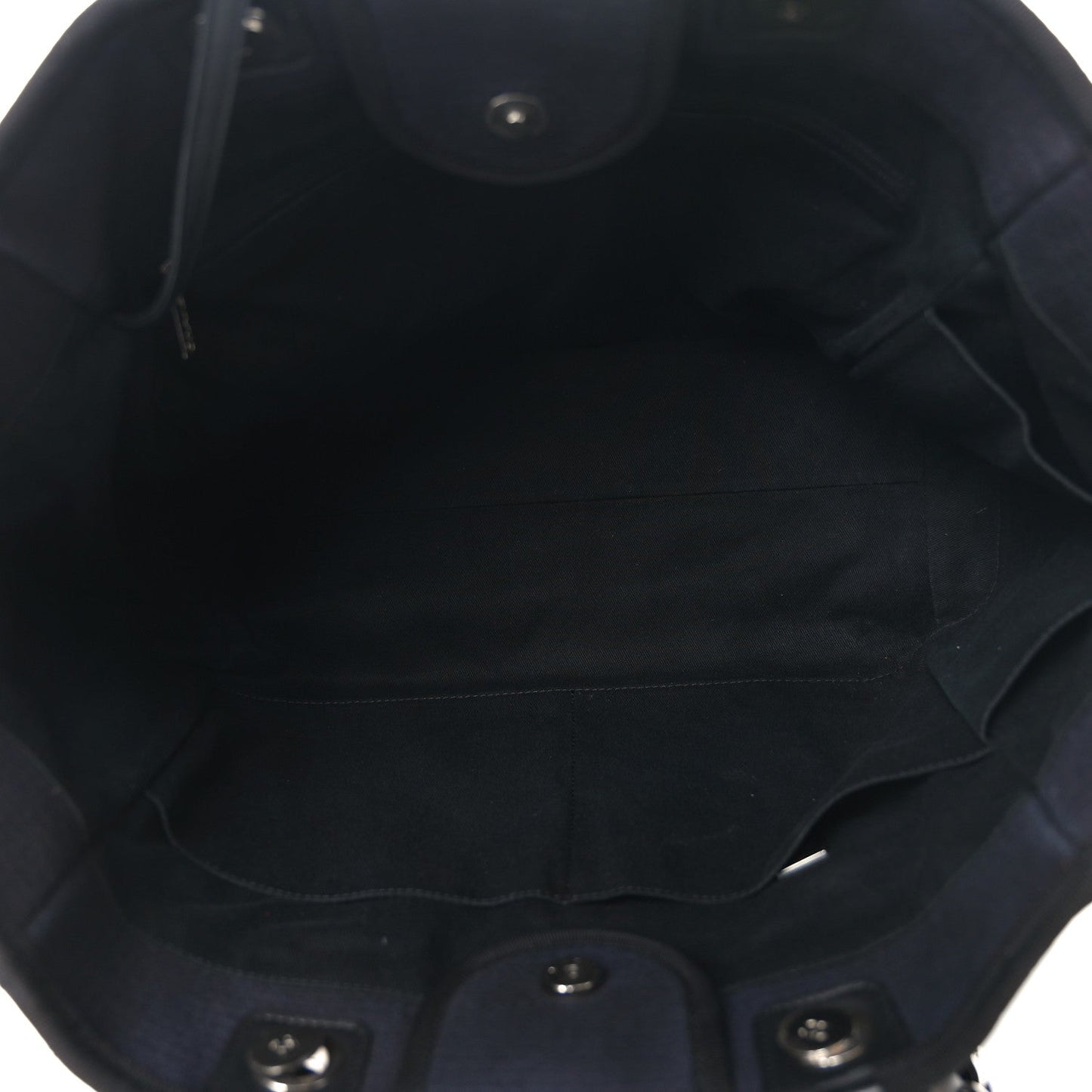 Canvas Medium Deauville Tote Black